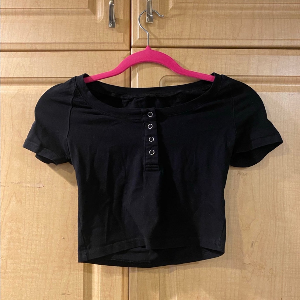 Shein Black Basic Top